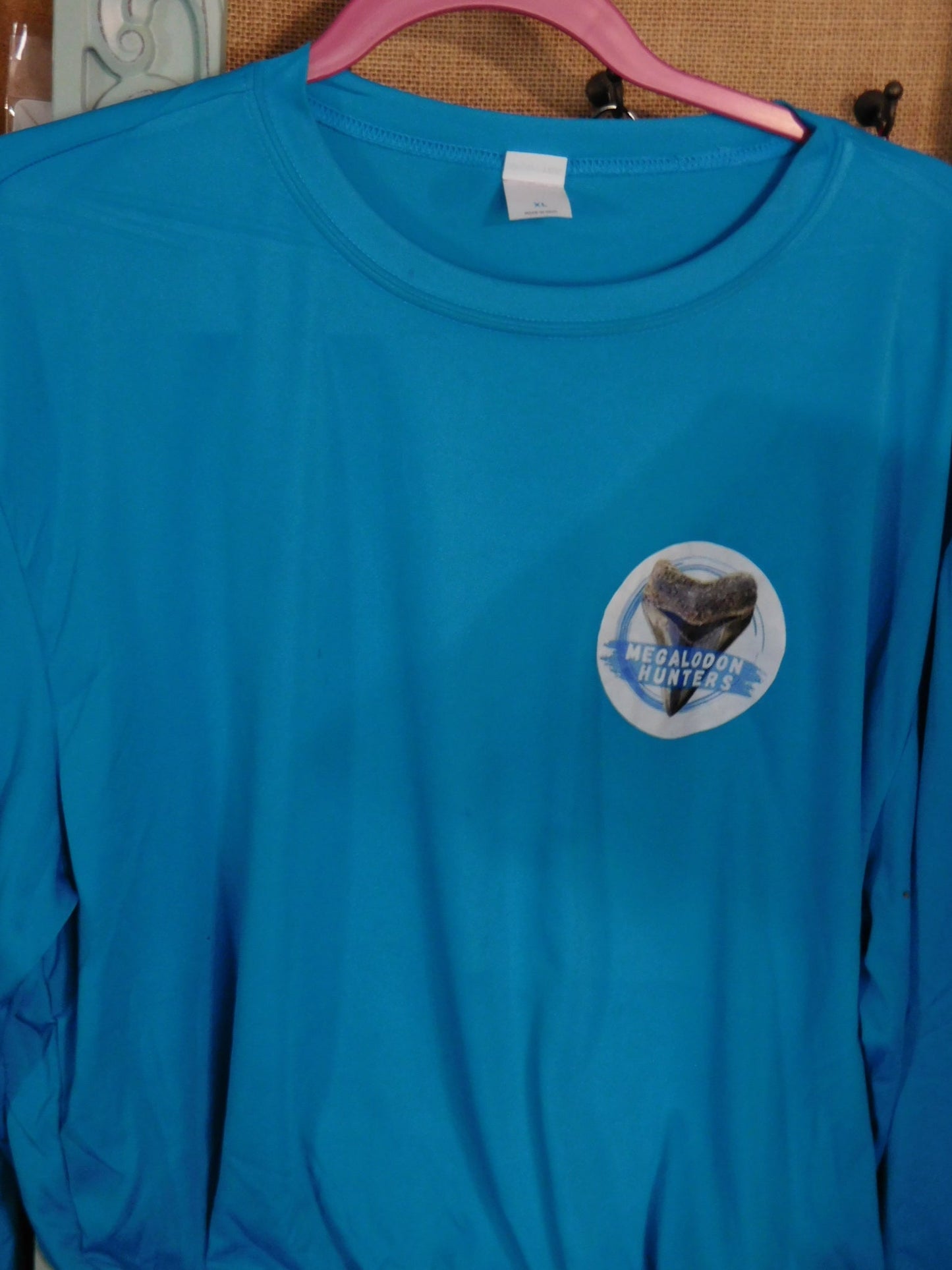 Megalodon Hunters Dry Fit Long Sleeve Shirt