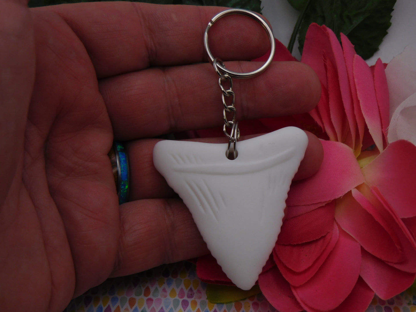 Shark - Rubber Meg Keychains