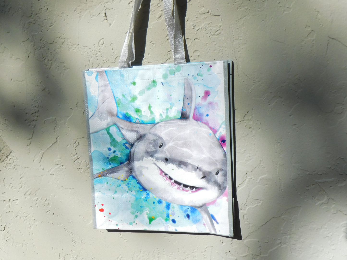 Reuseable Shark Bag made from Recycled Material