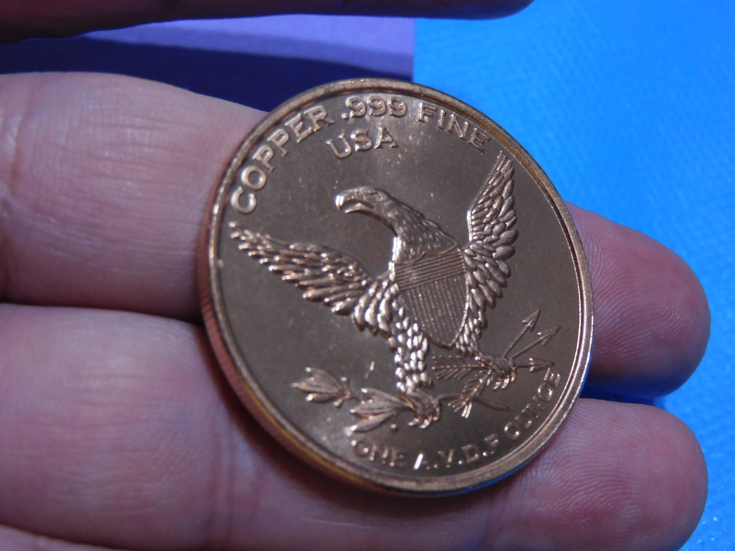 Megalodon Copper Coin