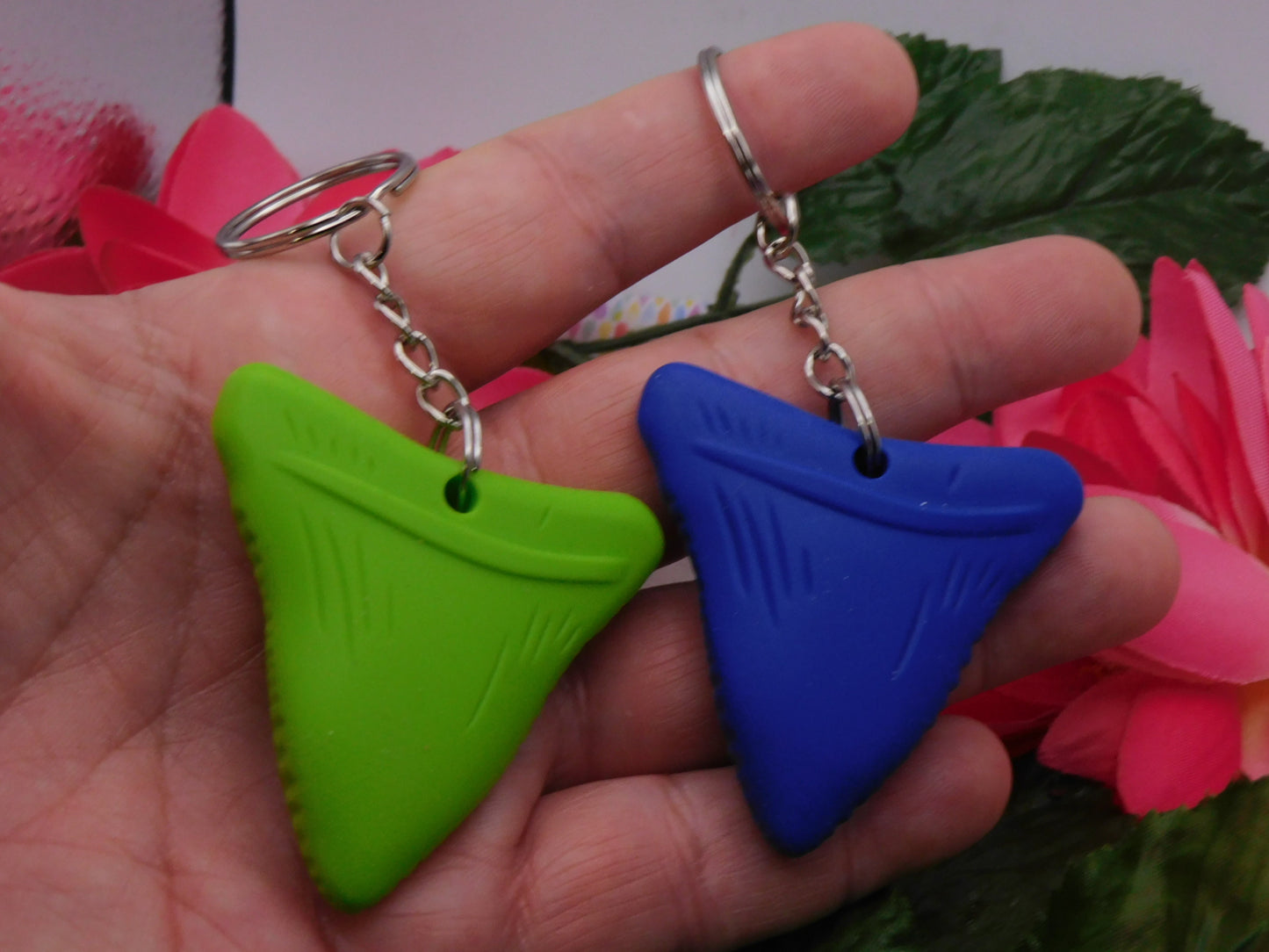 Shark - Rubber Meg Keychains